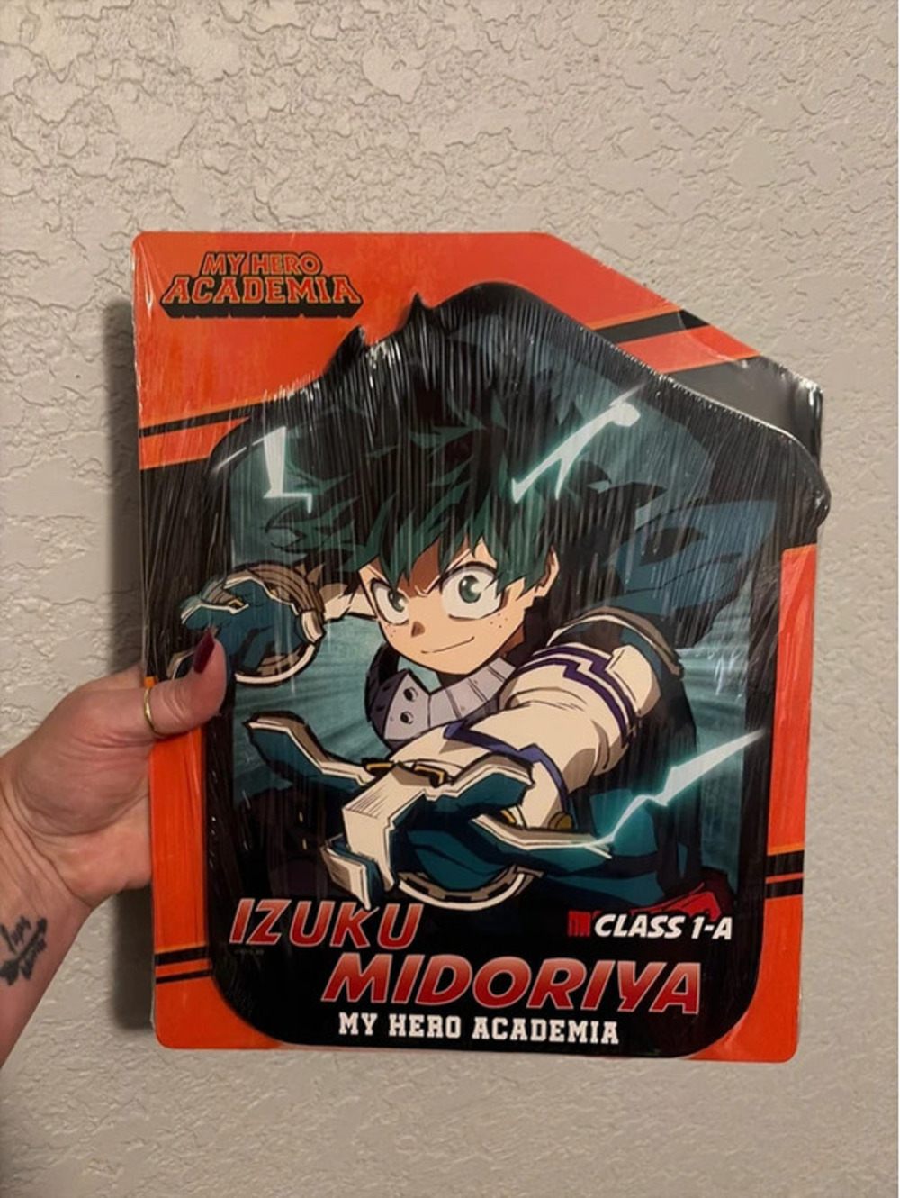 My hero academy wall decor sign Izuku Midoriya